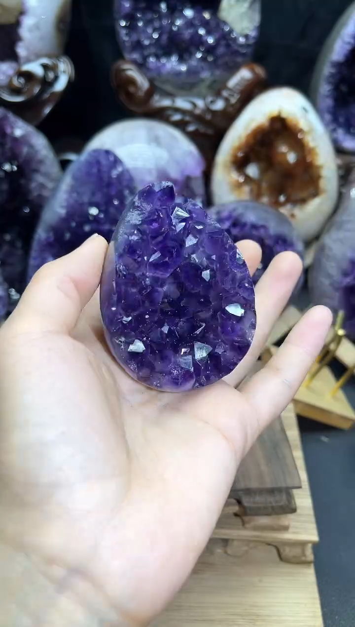 1未镶嵌紫晶304号龙蛋