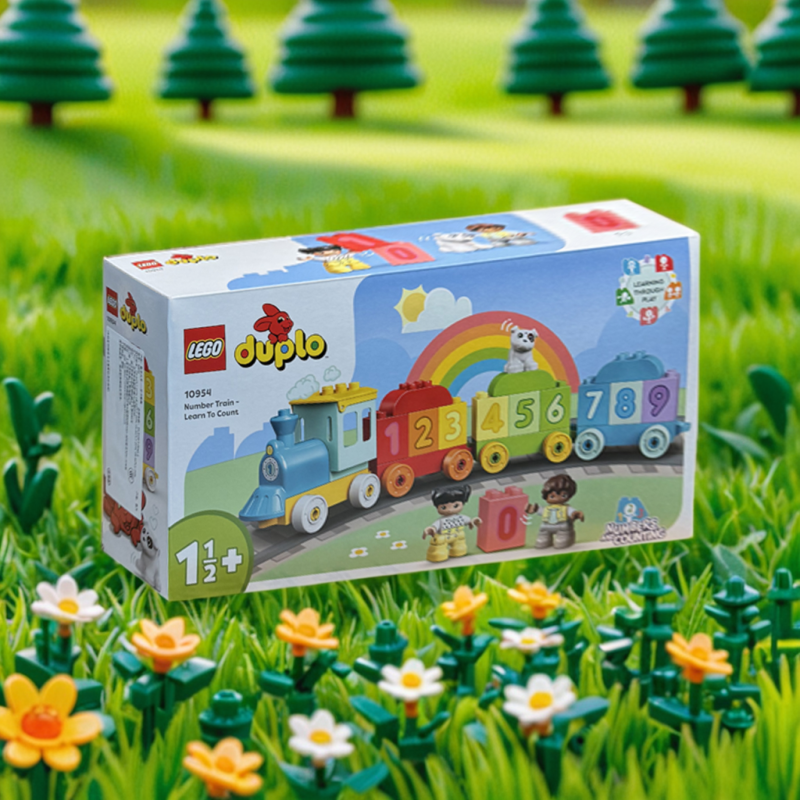 LEGO/乐高积木10954德宝系列数字火车T1盒.