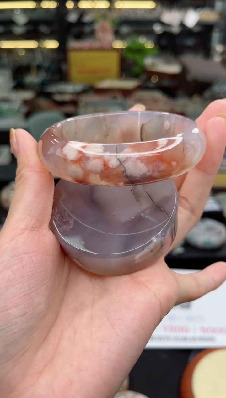 【闪购商品】石英质玉手镯未镶嵌59圈口（赠品镯心）684916