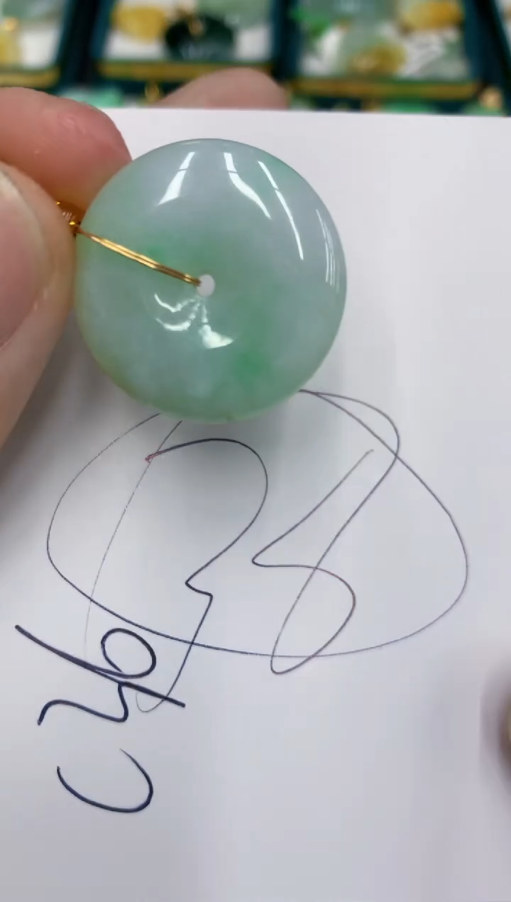 【闪购商品】翡翠颈饰未镶嵌111111111