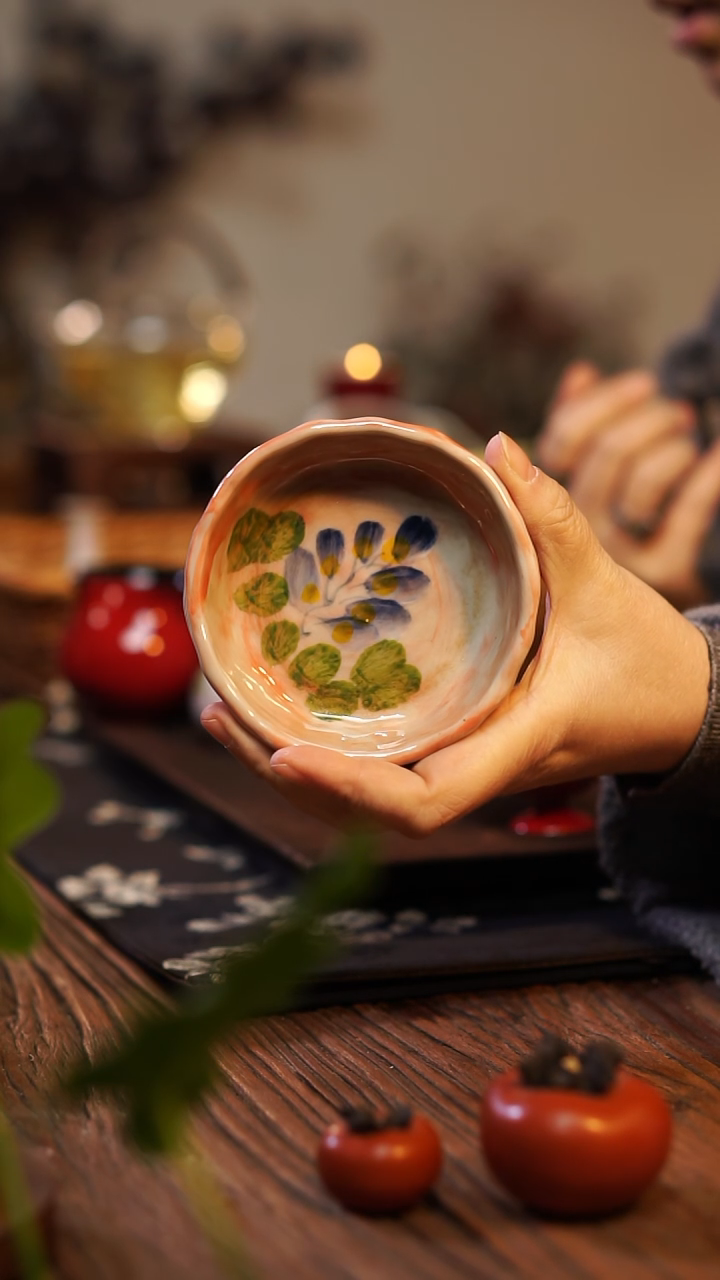 【闪购商品】茶间小欢喜 景德镇小碟3