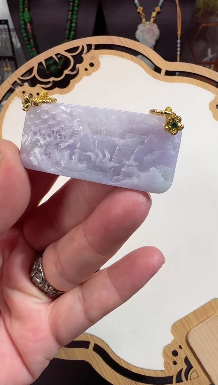 【闪购商品】翡翠颈饰未镶嵌拍照