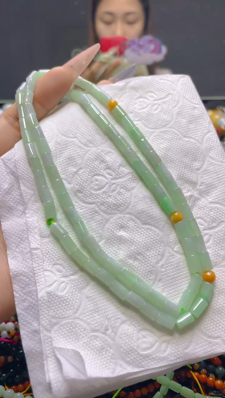 颈饰未镶嵌翡翠5MM