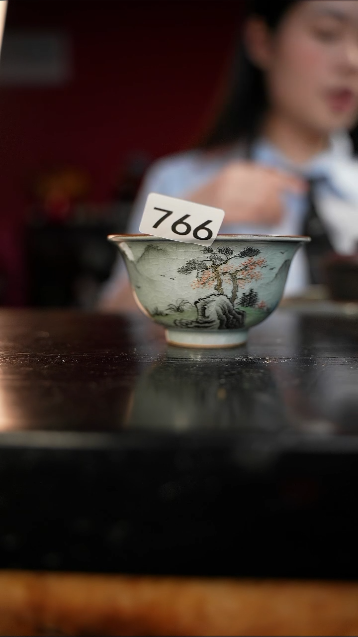 杯等烟雨陶瓷手作主人杯766