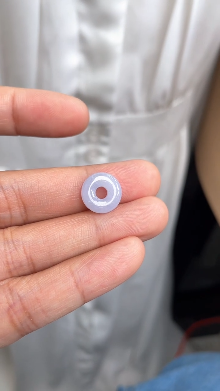 【闪购商品】翡翠颈饰未镶嵌甜甜圈