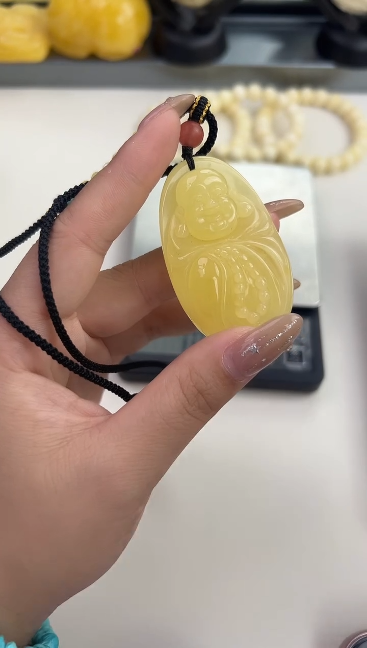 裸石琥珀未镶嵌天然琥珀蜜蜡吊坠