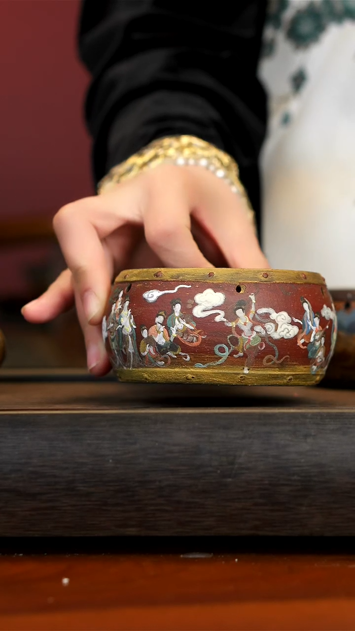 【闪购商品】紫砂茶壶柴烧飞天温茶炉
