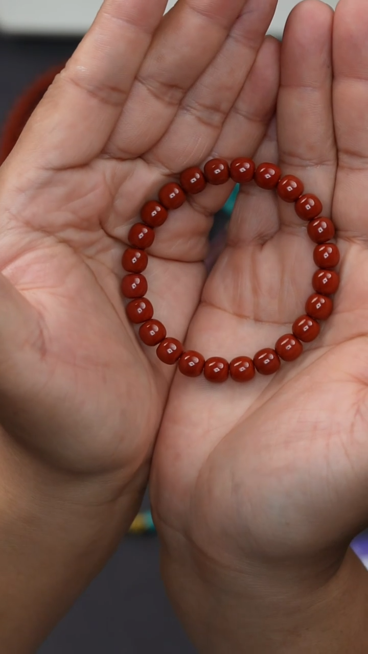 未镶嵌手串南红玛瑙?***?南红手串