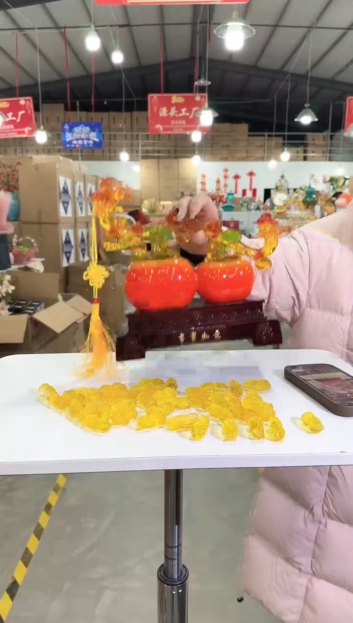 【闪购商品】玻璃于清花器M-早46