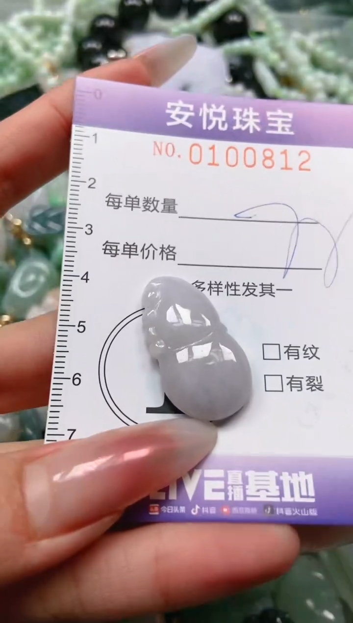 【闪购商品】翡翠颈饰未镶嵌闪购0100812