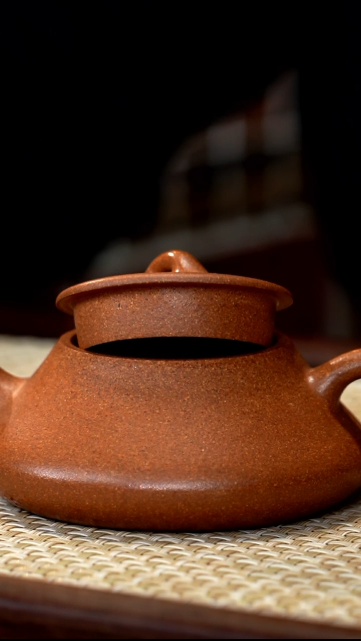 茶壶紫砂全手桃花泥纳瓢