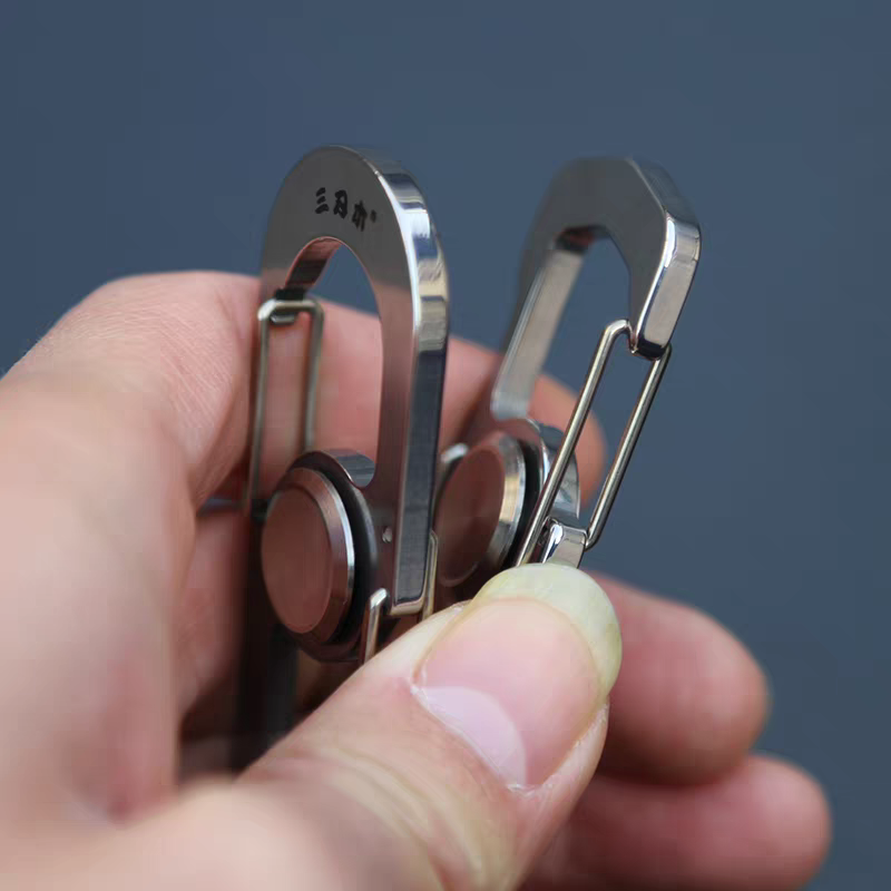 SK039/040E多功能指尖陀螺钥匙扣汽车男士腰挂钥匙创意礼品