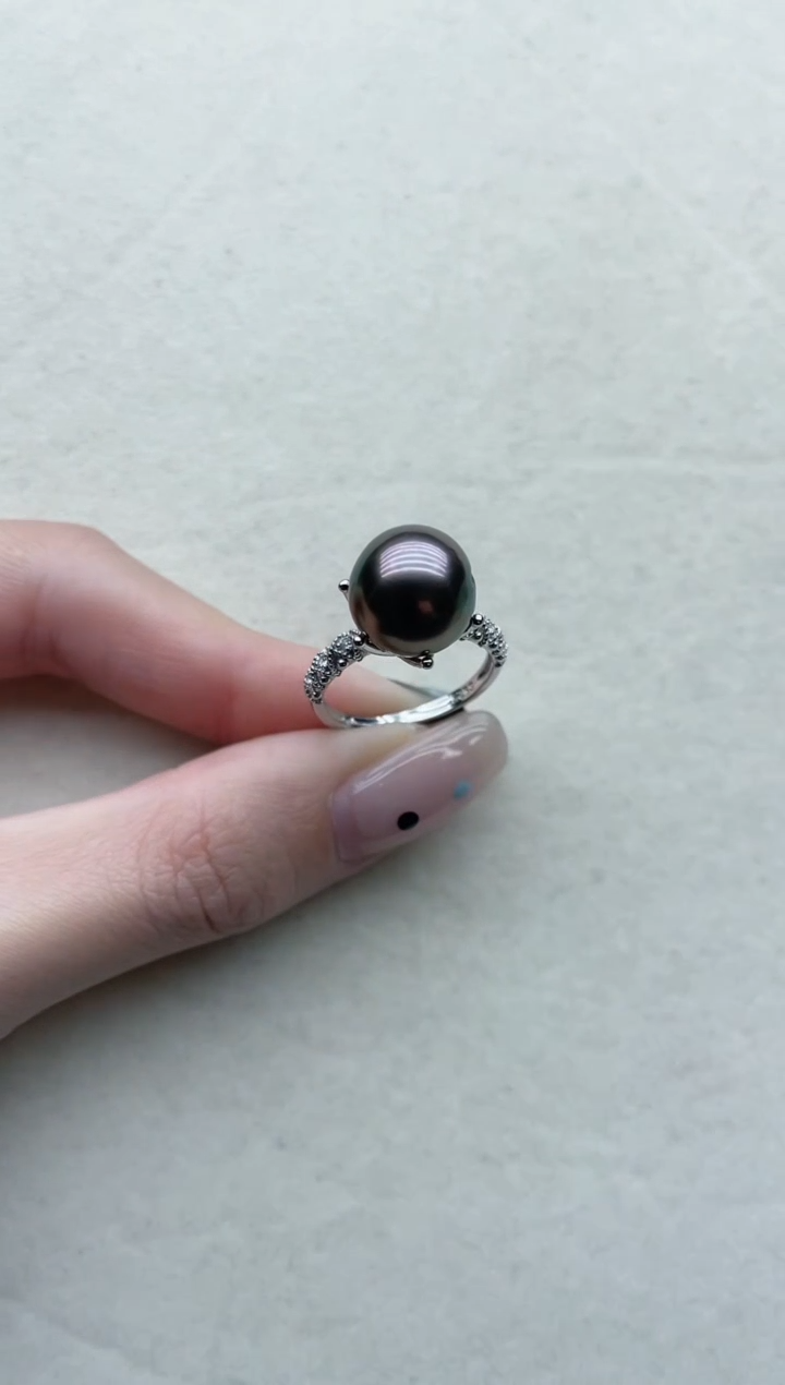 【闪购商品】海水珍珠戒指银S925镶嵌Y30
