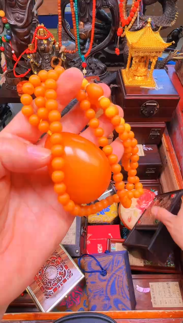 未镶嵌颈饰蜜蜡安哥精品优选链接b68