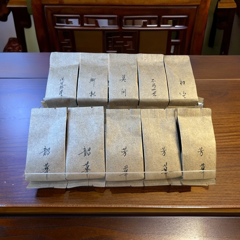 武夷岩茶高端手工茶十泡品鉴组合福建大红袍肉桂老枞大红袍正岩茶