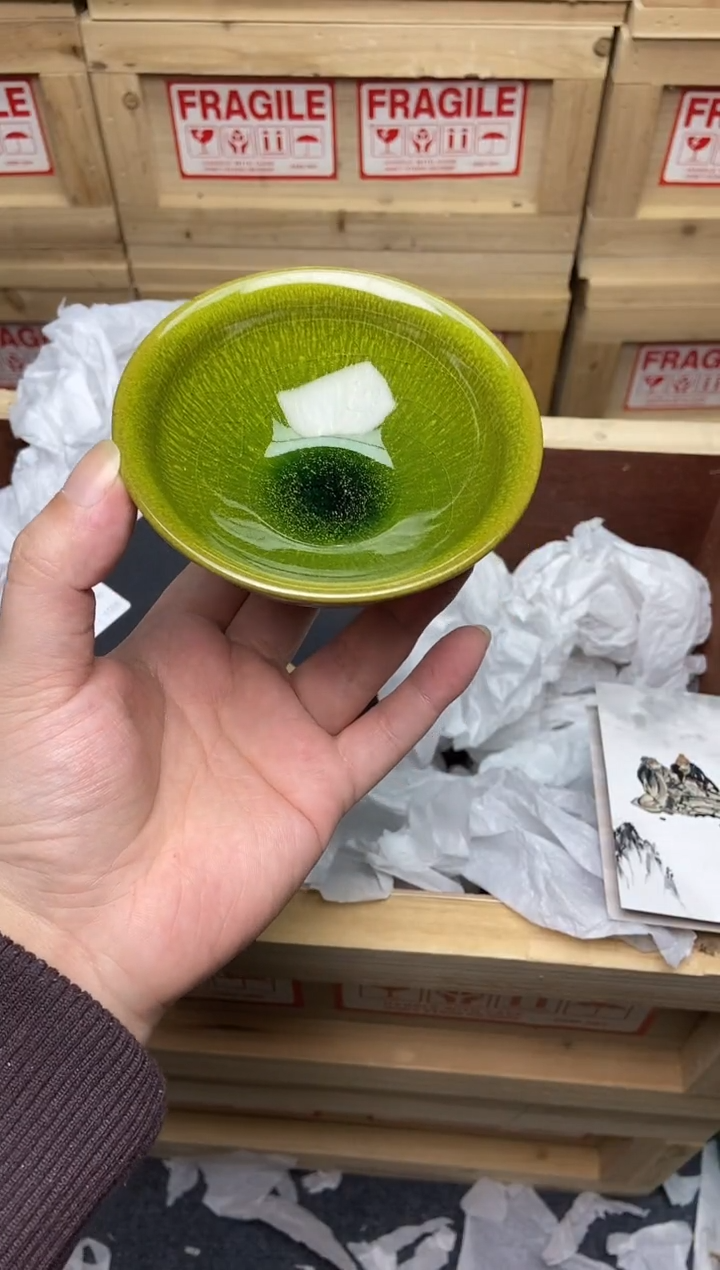 茶盏青青子衿 官帽建盏主人杯