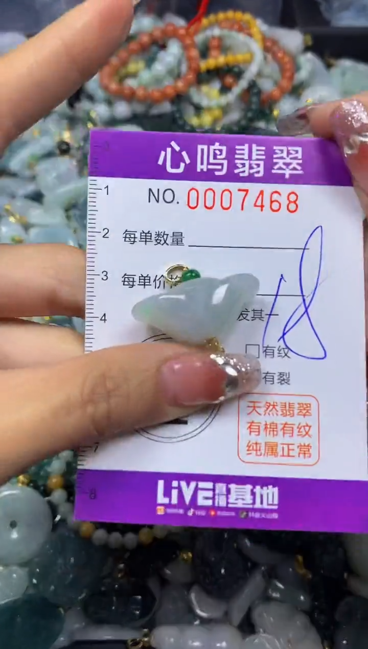 【闪购商品】翡翠颈饰未镶嵌闪购007468