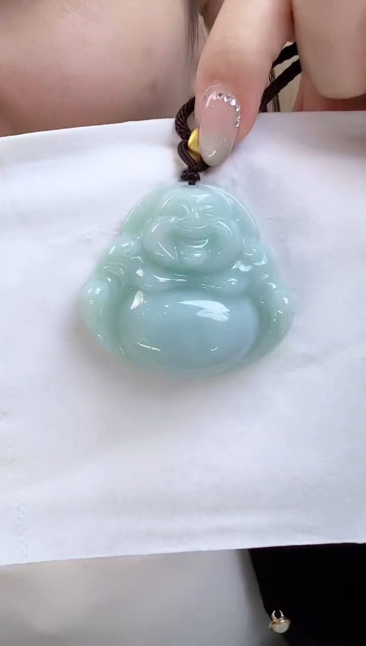 吊坠(不含链)未镶嵌翡翠佛公吊坠送绳子