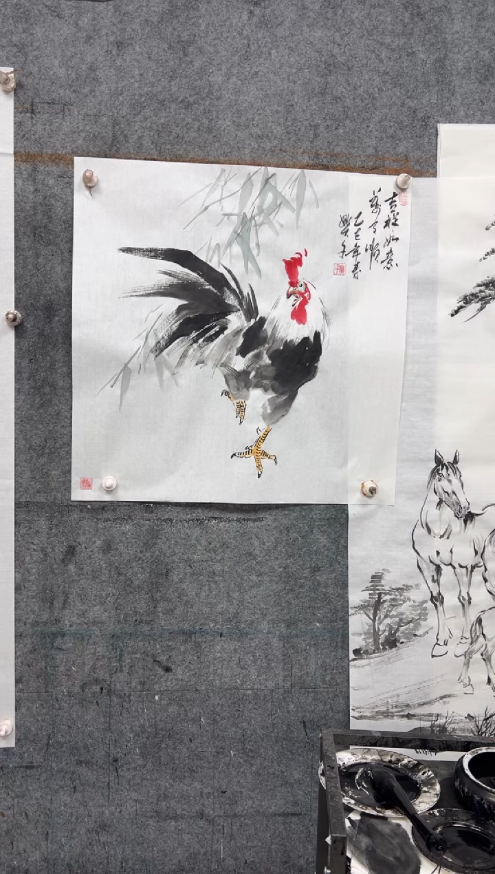 【闪购商品】国画吉祥如意  带收藏证书