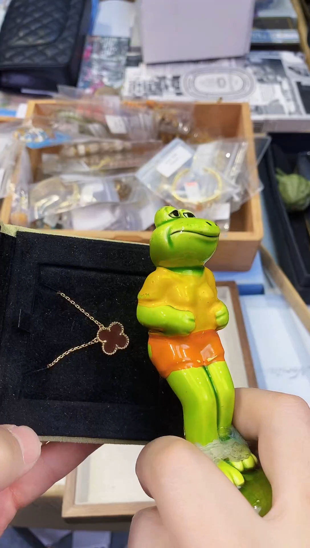 【闪购商品】瓷片四红项-都是我的大宝贝儿瓷器