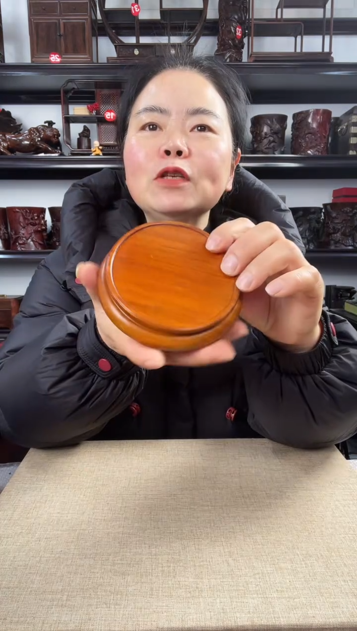 木黄圆老李红木工艺品