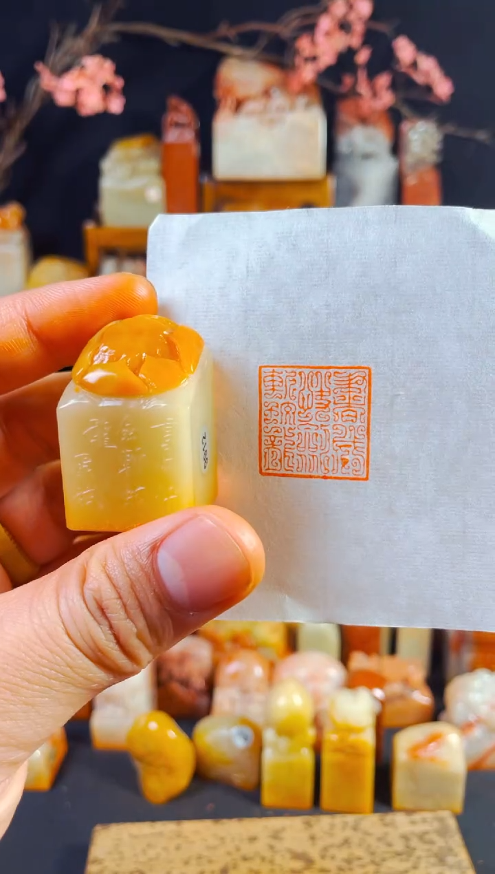 【闪购商品】寿山石印石手工篆刻《书成快剑斩蛟龙》