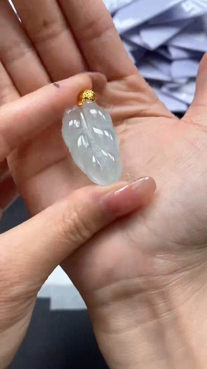 翡翠未镶嵌吊坠(赠链)高端甄选吊坠（一物一图）14