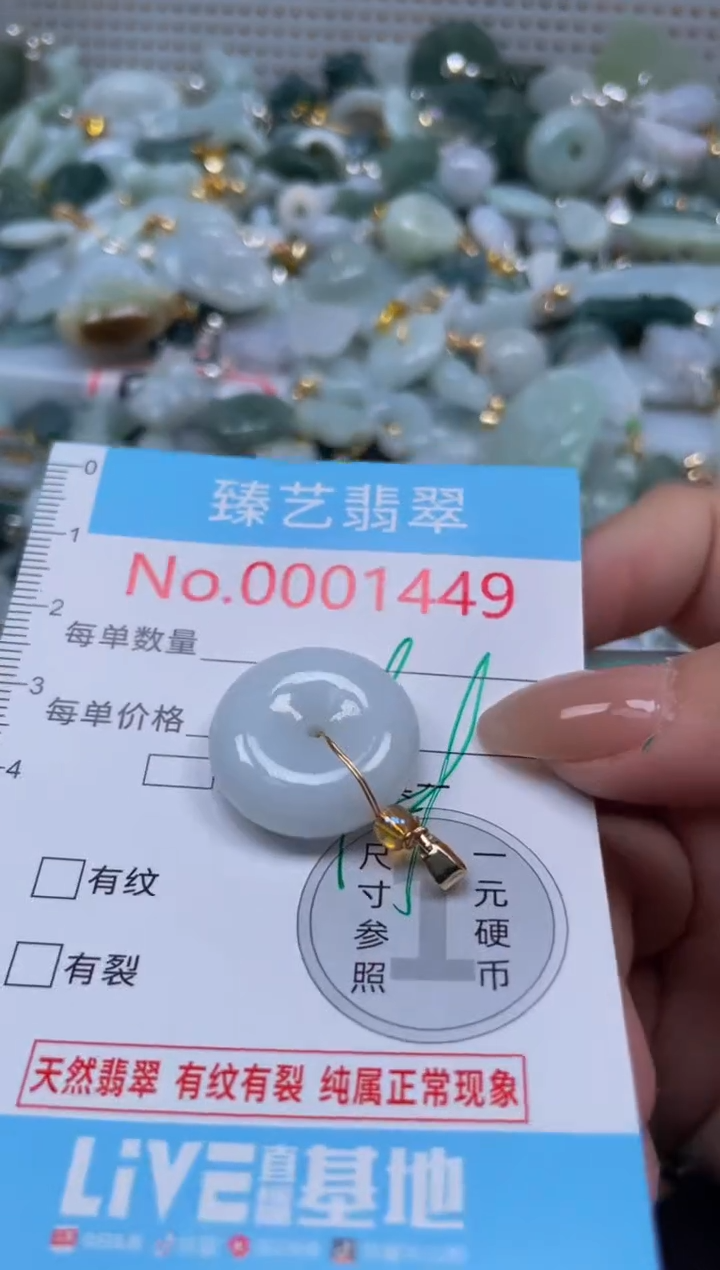 颈饰未镶嵌翡翠1449