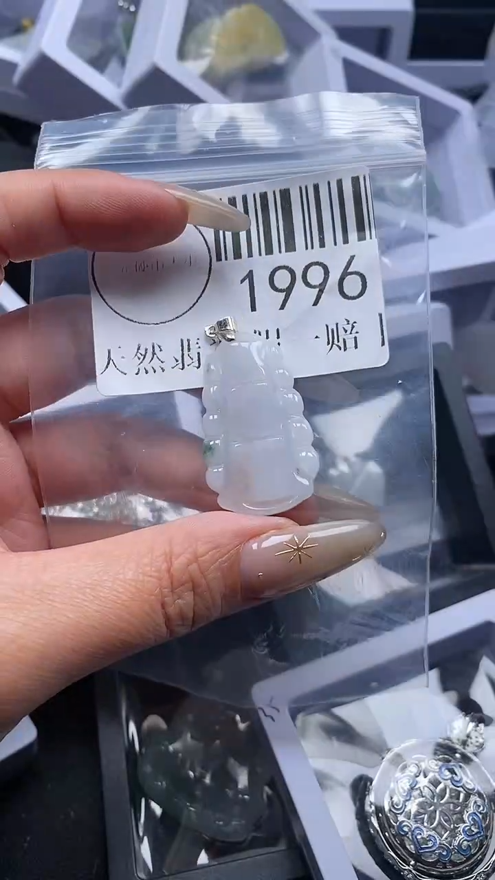 颈饰未镶嵌翡翠1996