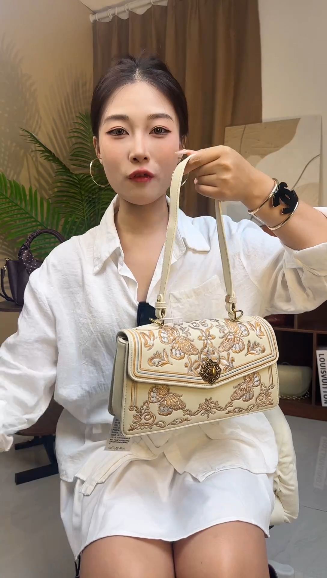 牛皮（革）小众轻奢高级感女包
