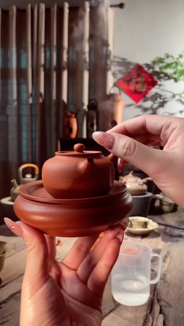 壶120CC酒窝潮州鸡蛋黄纯手拉泡茶壶