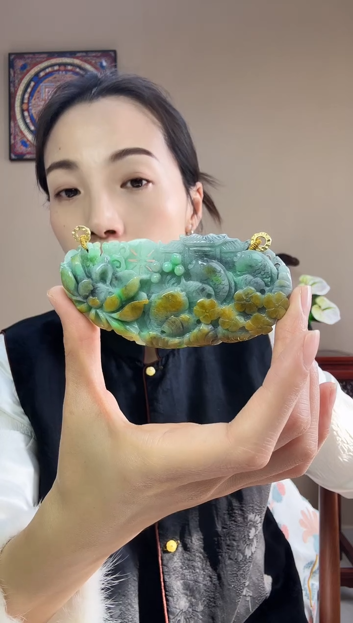 【闪购商品】翡翠颈饰未镶嵌特色原创翡翠颈饰