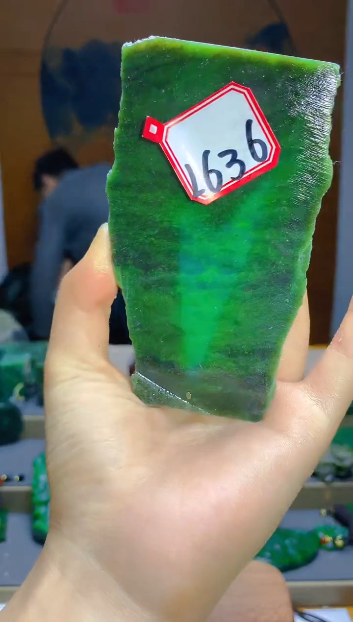 【闪购商品】和田玉（碧玉）珠宝半成品未镶嵌1