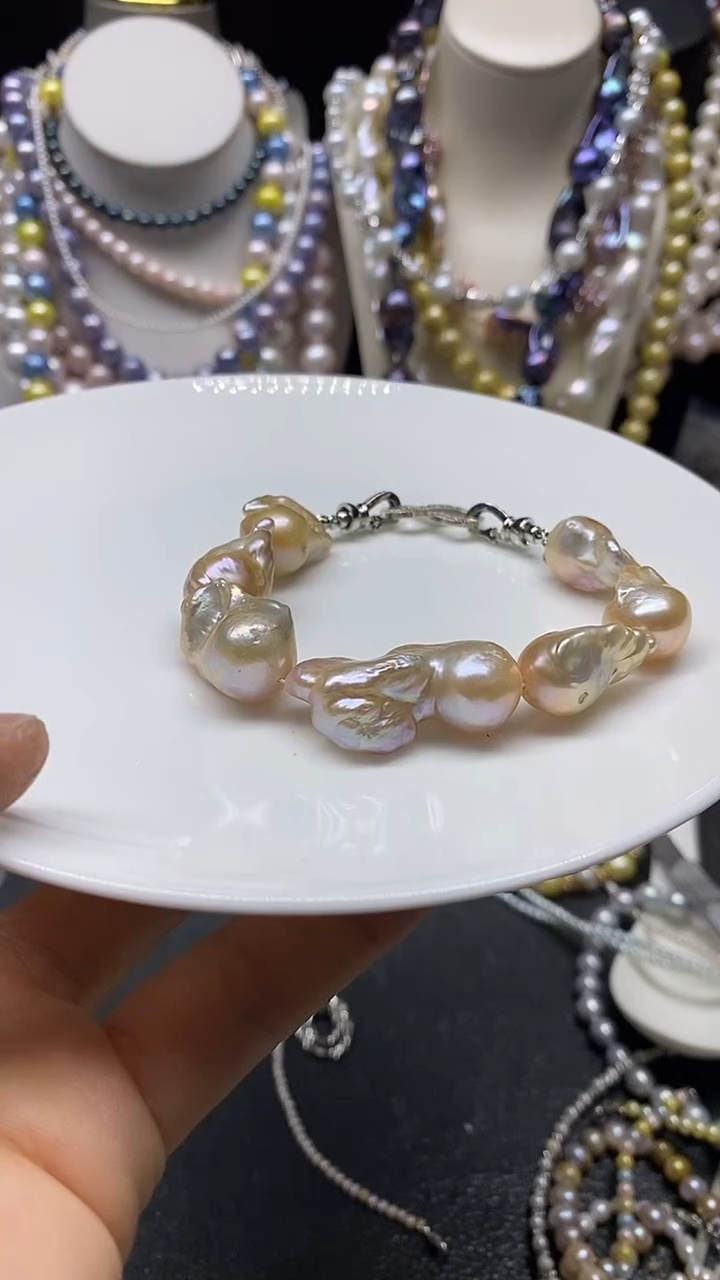 颈饰未镶嵌淡水珍珠人多人手链