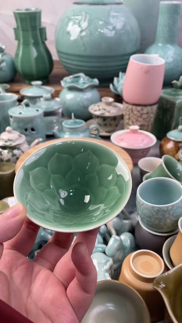 【闪购商品】福利款 慧仙青瓷 瓷器 主人杯