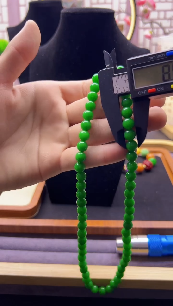 【闪购商品】翡翠颈饰银S925镶嵌X242           