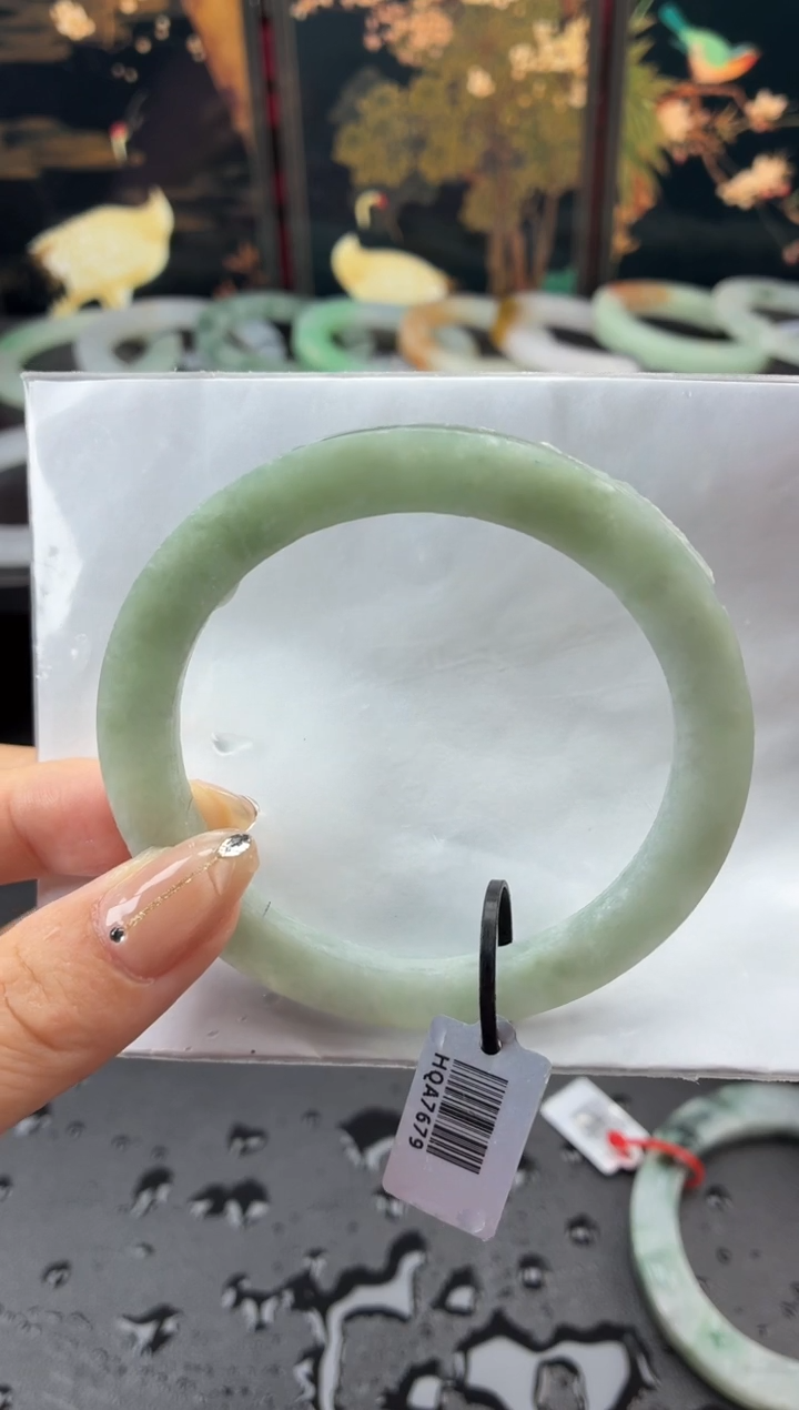 定制翡翠叮当镯定制未镶嵌59-63