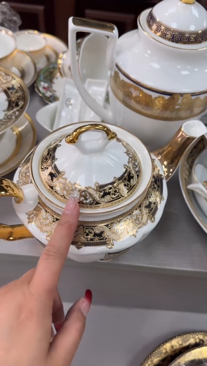 【闪购商品】瓷片茶壶  福利款福利款