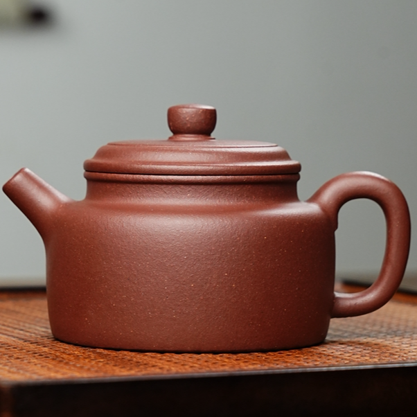 合道本山原矿底槽清（黄龙源品牌泥40目）[德钟]约215毫升紫砂壶