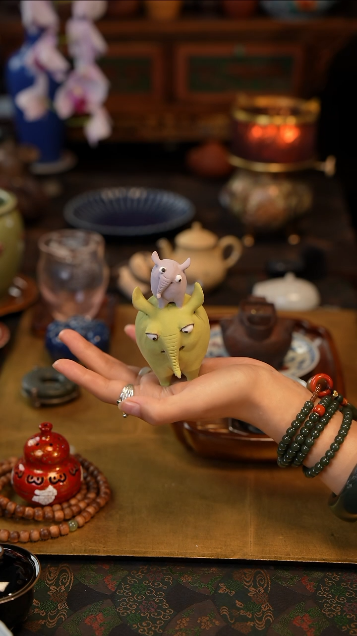 大象  景德镇陶瓷福利款