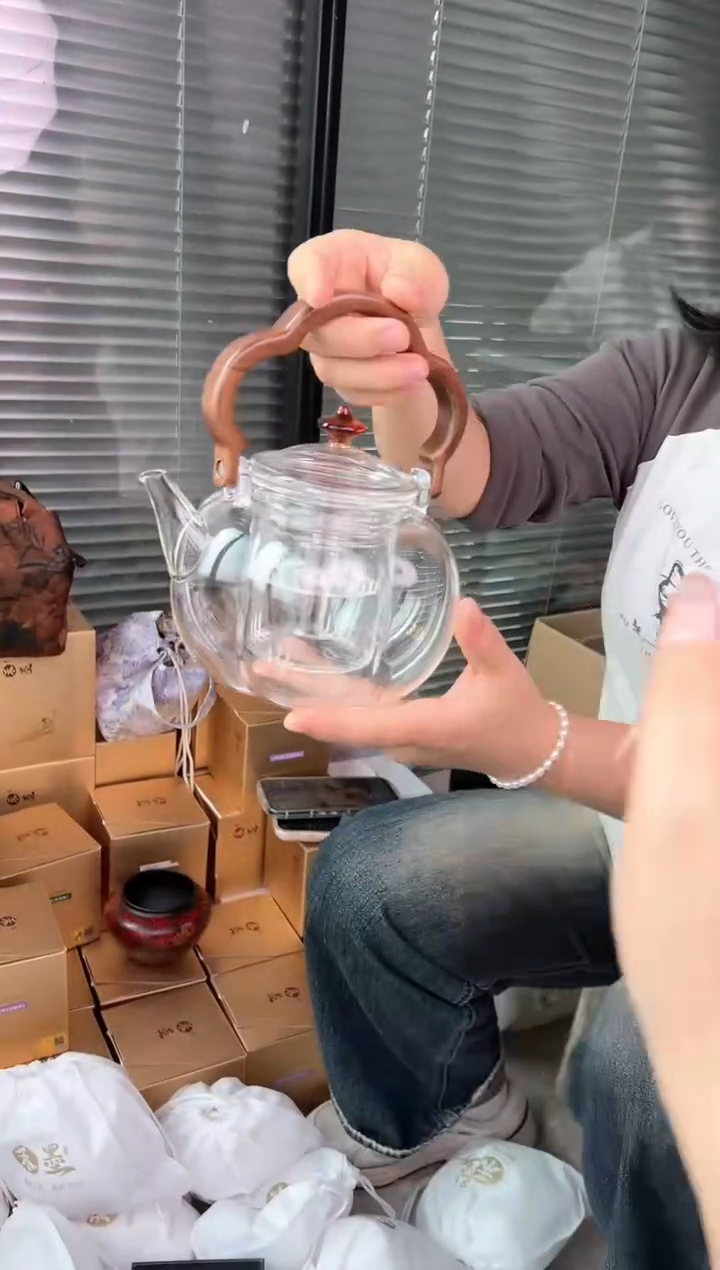禾墨 南瓜提梁烧水壶      