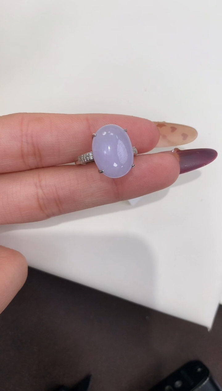 颈饰银S925镶嵌翡翠天然缅甸a货翡翠