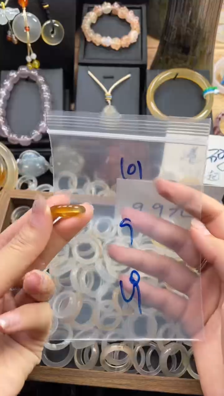 未镶嵌戒指玛瑙/玉髓101