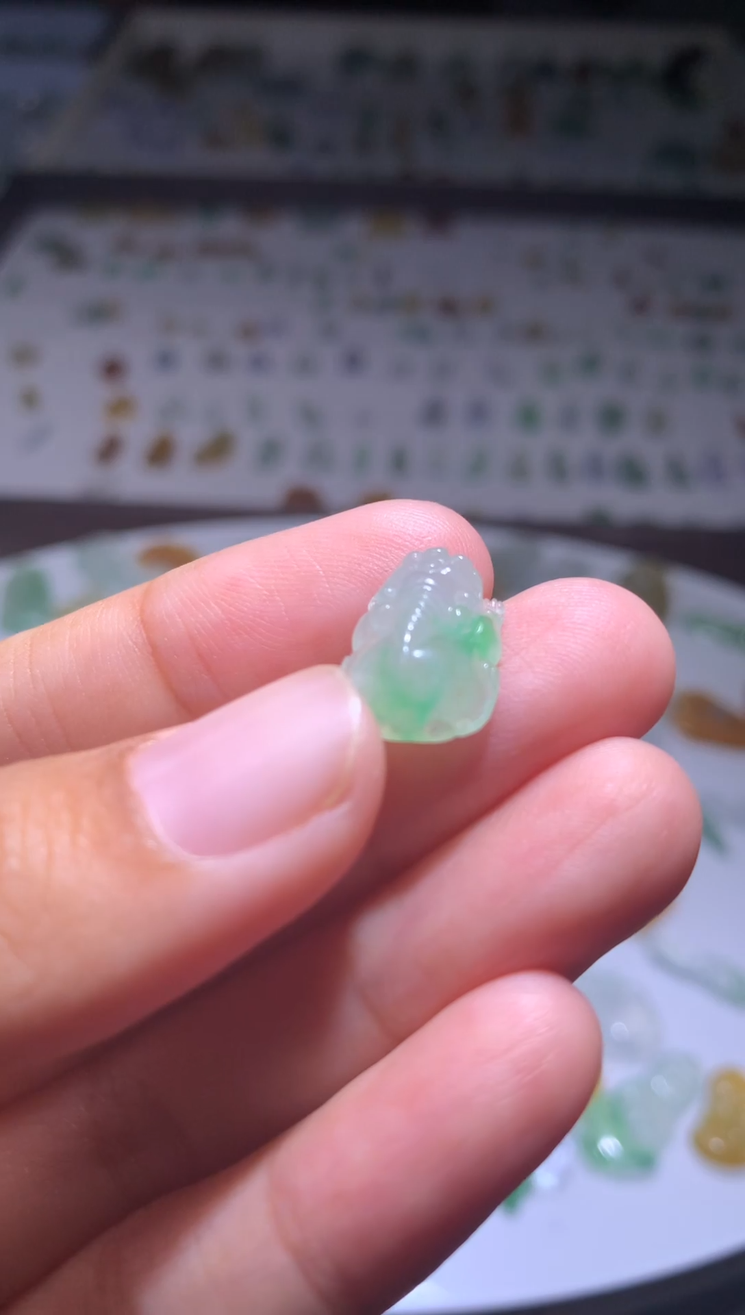 未镶嵌定制翡翠山*间毛货