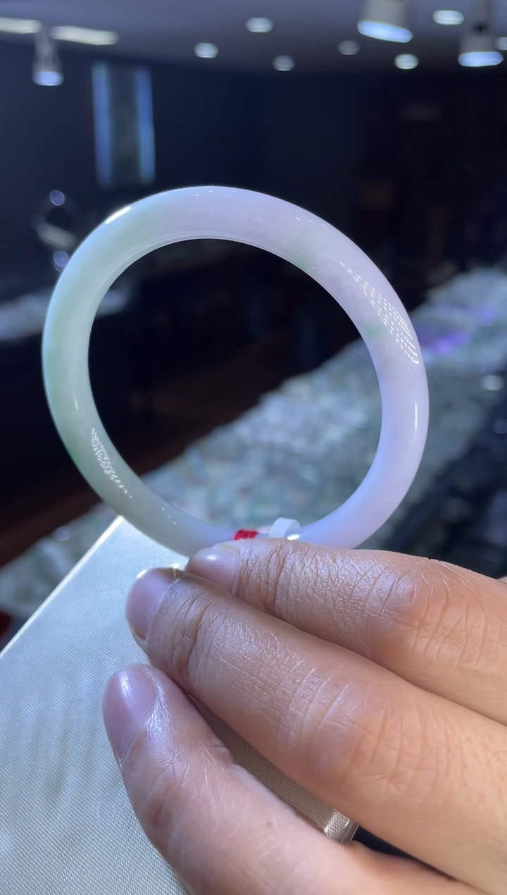 未镶嵌手镯翡翠圆条57-58