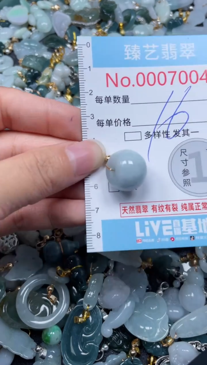 颈饰未镶嵌翡翠7004