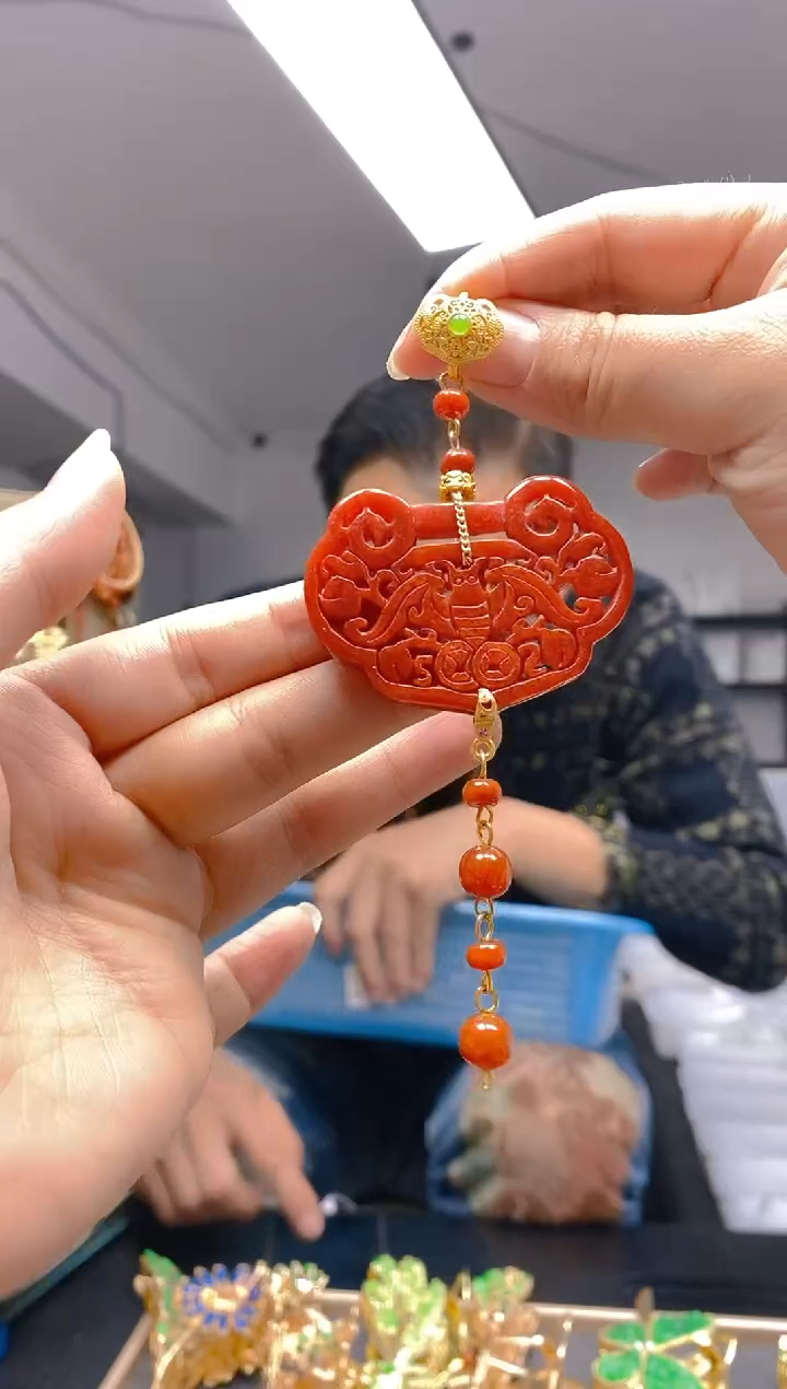 【闪购商品】翡翠耳饰合金0315翡翠