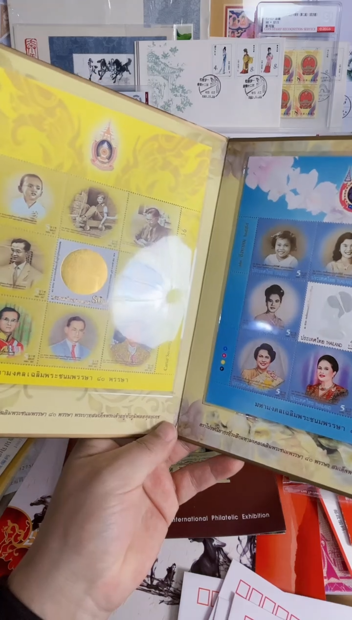 泰国邮票 一套 邮品