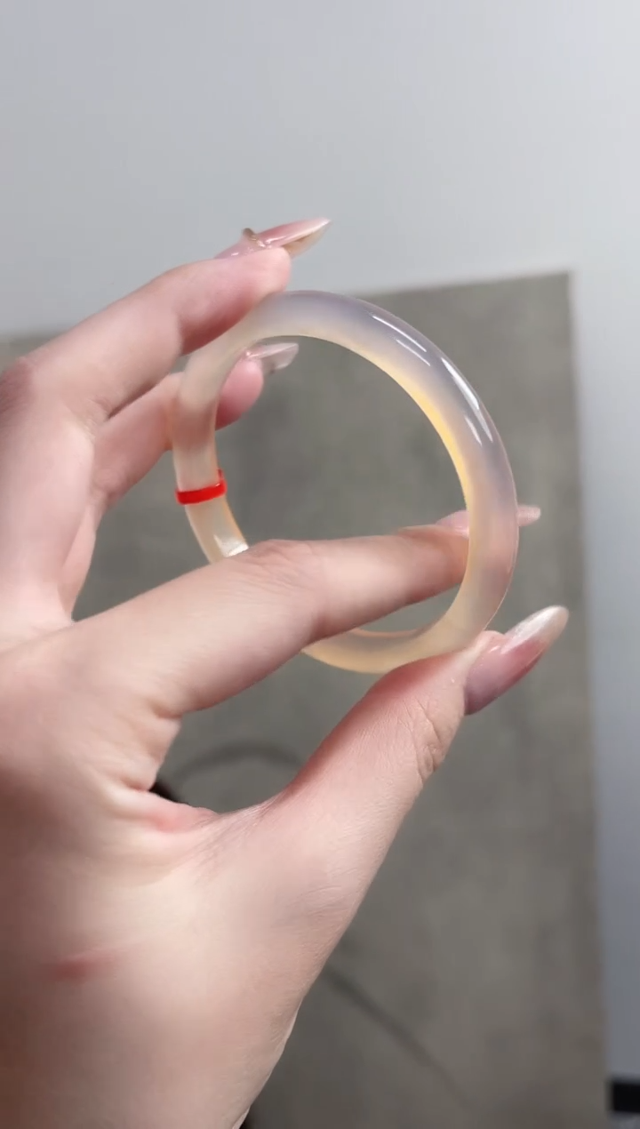 【闪购商品】玛瑙/玉髓手镯未镶嵌58-59圈 需要包容