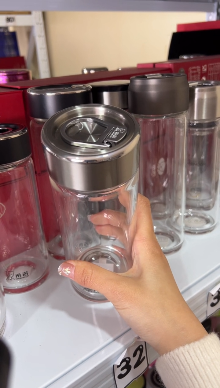 【闪购商品】茶杯高硼硅单层515ml高硼硅